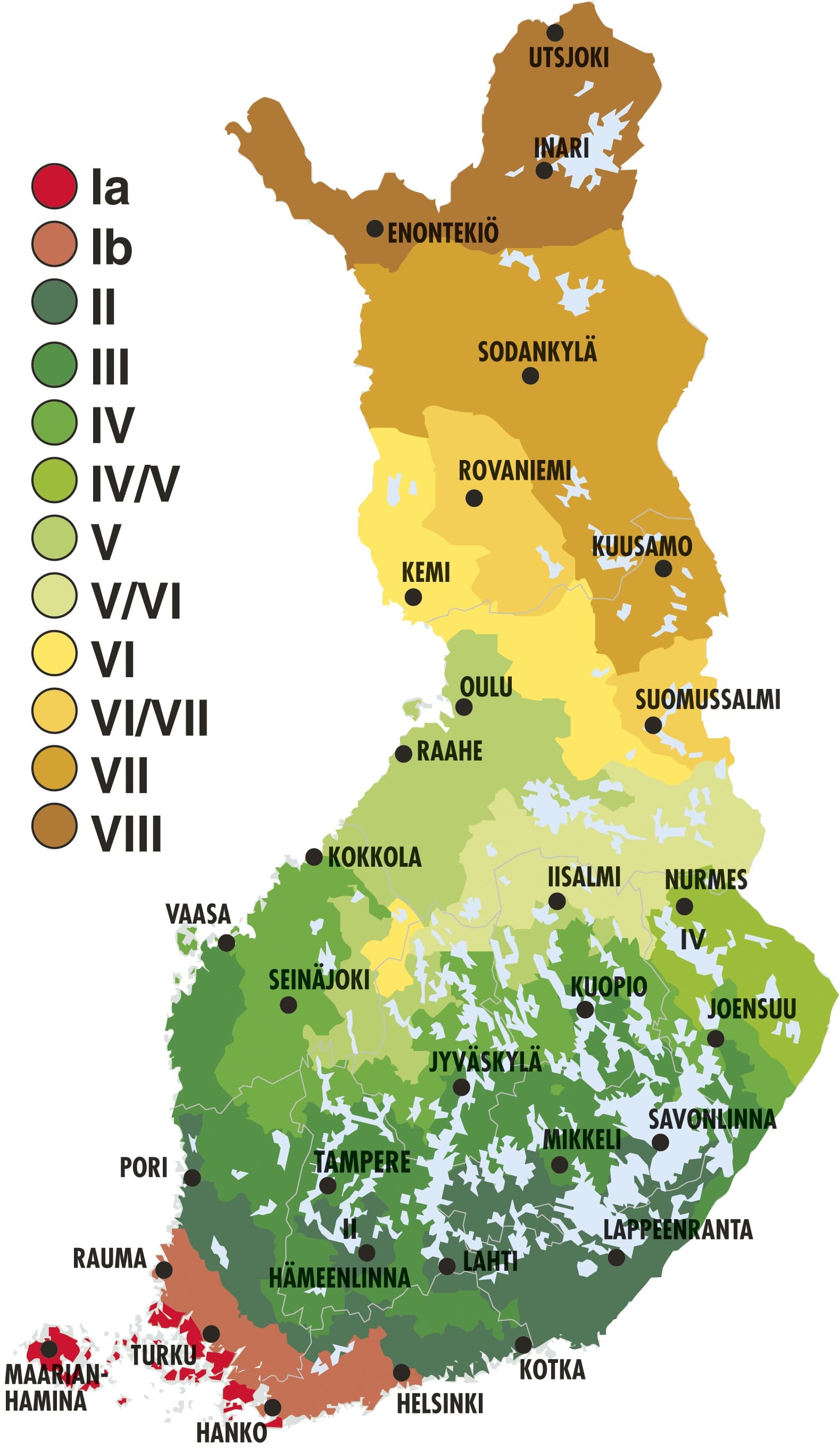 Vyöhykekartta