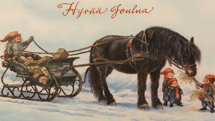 <p data-block-key="f1mh1">Myös kaikille eläimille julistettiin joulurauha.</p>