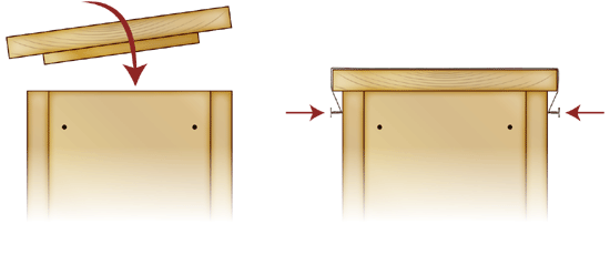 <p data-block-key="nkncj">Linnunpöntön katon kiinnittäminen</p>