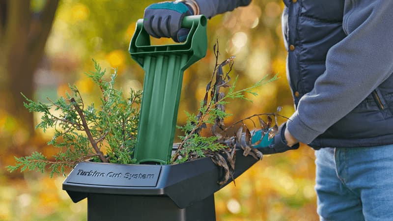 Todellista kierrätystä oksasilppurilla