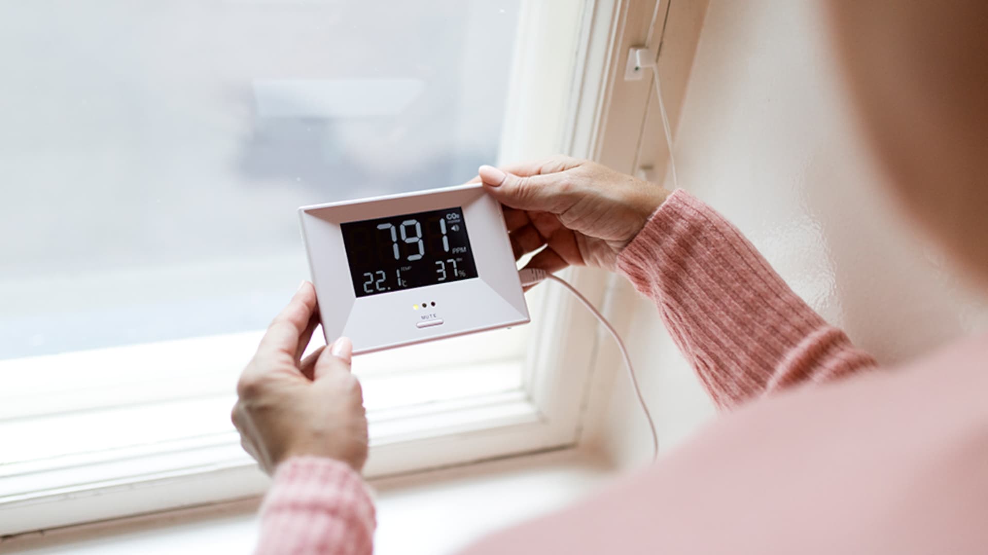 Testaa helposti ilmanvaihdon riittävyys